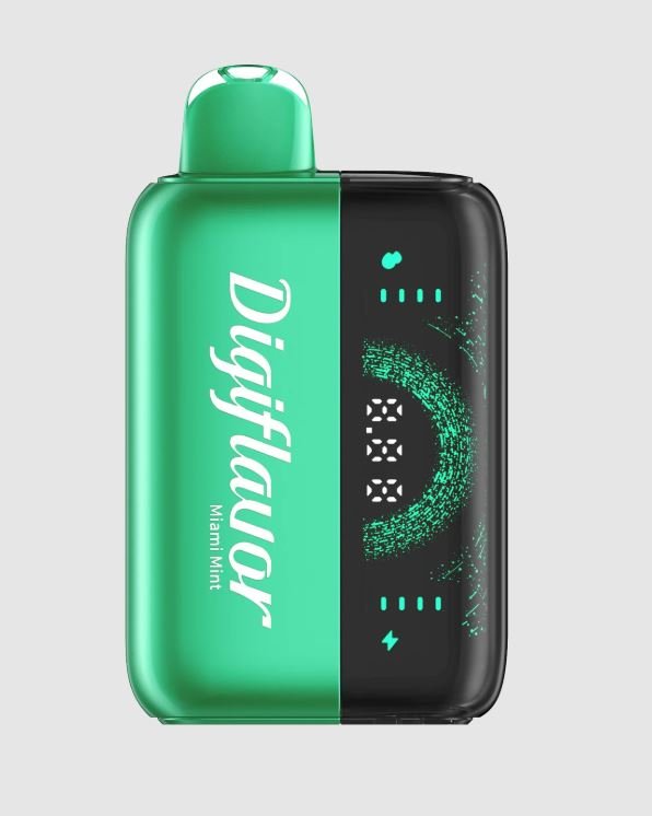 Step into a refreshing, tech-driven vaping experience with the Miami Mint DigiFlavor BRK 20000 which is a brilliant product from Geek Bar Digi Flavor BRK 20000 Lineup.